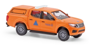 Busch 53725 - H0 - Nissan Navara THW Dänemark